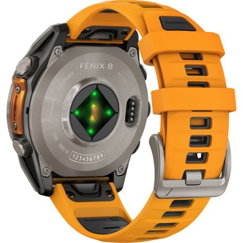 Garmin fēnix 8 AMOLED Sapphire GPS Smartwatch 47mm Fiber-reinforced polymer - Titanium SHOP ONLINE