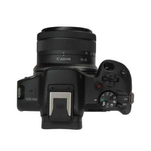 Canon EOS R50 Mirrorless Camera 18 45mm with RF 35mm f/1.8 IS