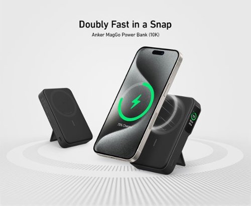 Anker MagGo Power Bankブラック A1654N11 70923fe4-78fa-4393-9a42-