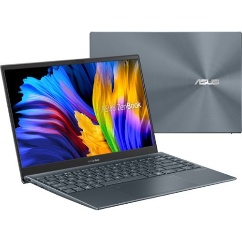 ASUS - ZenBook 13 13.3" Laptop - Intel Core i7 - 8 GB Memory - 512 GB SSD - Pine Gray-Front_Standard 
