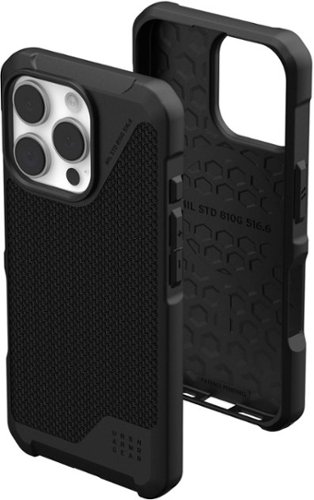 UAG Metropolis LT Series Case with Magsafe for Apple iPhone 16 Pro - Kevlar Black BUY IN EUROPE