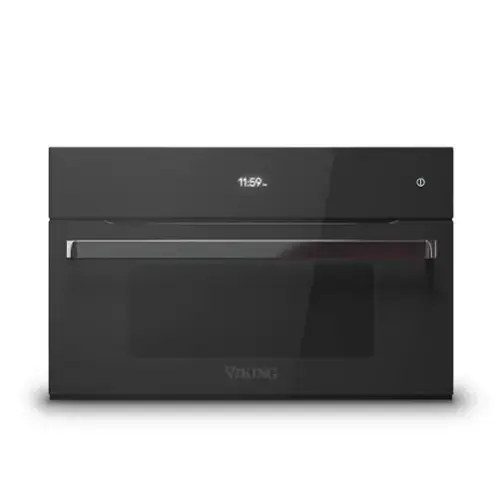 The text "11:59 VIKING" on the image refers to a Viking microwave oven.