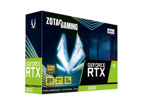 ZOTAC GAMING RTX 3050 ECO 8GB GDDR6 14 Gbps PCIe 4.0 Gaming GPU