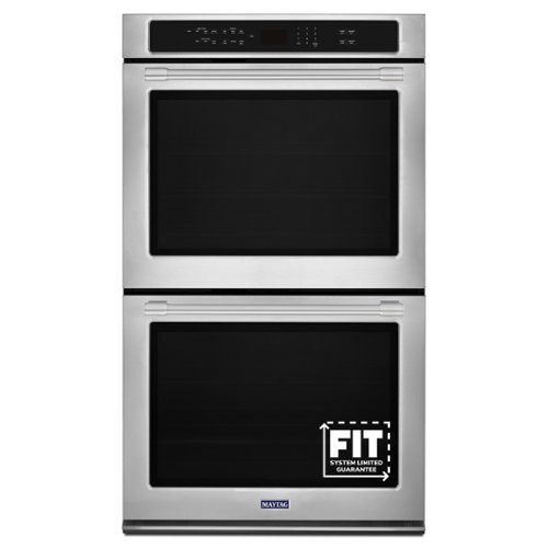  Maytag - 30" Built-In Double Electric Convection Wall Oven - Stainless Steel