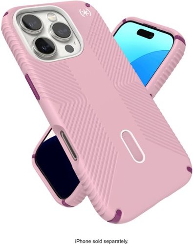 Speck Presidio2 Grip ClickLock Case with MagSafe for Apple iPhone 16 Pro - Wednesday Pink BUY IN SINGAPORE