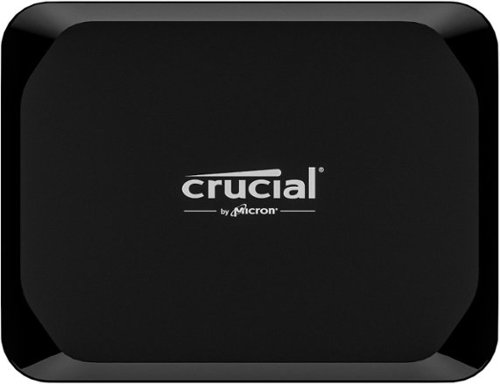  Crucial - X9 2TB External USB-C SSD - Black