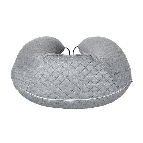 Sealy Memory Foam Travel/Neck Pillow - Gray WORLDWIDE DELIVERY