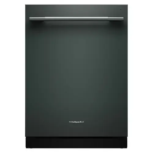 Front. KitchenAid - 24"  Top Control Built-In Dishwasher with 360 Max Jets Third Rack and ProDry  System, 44 dBA - Juniper.