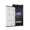 Ledger - Stax Crypto Hardware Wallet with Folio and Recovery Key - Curved E Ink Touch Screen - Bluetooth - Dark Gray-Front_Standard