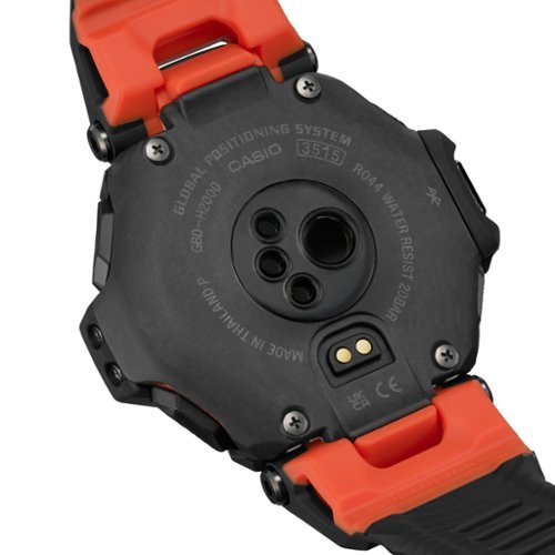 Casio G-Shock Move 52mm Heart Rate + GPS Solar Assist Resin Strap Smartwatch - Black GLOBAL SHIPPING