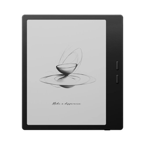 BOOX - Go 7 A powerful, compact 7" E-reader. Experience eye-friendly reading on a crisp Carta 1300 screen - Black-Front_Standard 