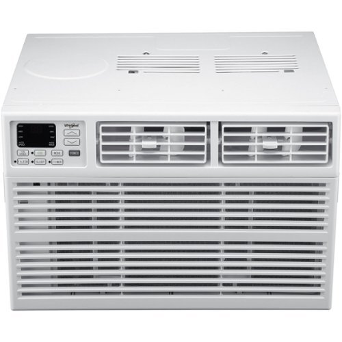 Whirlpool - 1500 Sq. Ft. Window Air Conditioner - White-Front_Standard 
