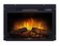 Whalen Furniture - Fireplace Insert for Whalen Adelia or Thannon TV Stands - Black-Front_Standard