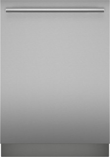 "Thermador - Sapphire 24"" Top Control Smart Built-In Stainless Steel Tub Dishwasher with 3rd Rack and Masterpiece Handle, 44 dBA - Stainless Steel"