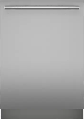 Front. Thermador - Sapphire 24" Top Control Smart Built-In Stainless Steel Tub Dishwasher with 3rd Rack and Masterpiece Handle, 44 dBA - Stainless Steel.