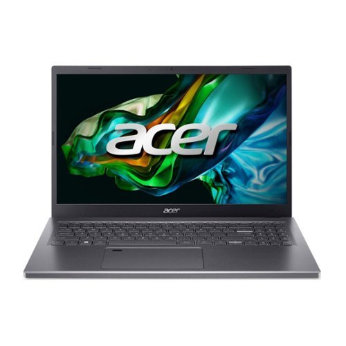 Acer - Refurbished Aspire 5 - 15.6" Laptop Intel Core i7-1355U 3.70GHz 16GB RAM 512GB SSD Windows 11 Home - Steel Gray-Front_Standard 