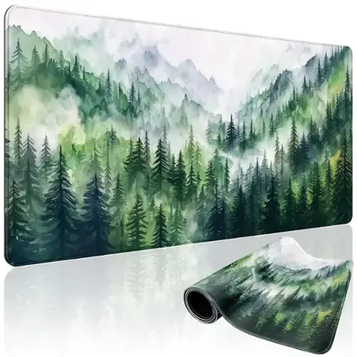 Misty Forest Mountain