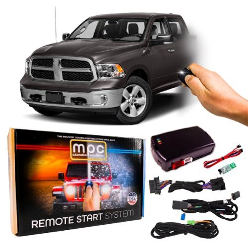 MPC - OEM Activated Remote Start For 2013-2017 RAM 1500 Gas/Diesel - Black-Front_Standard 