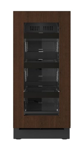U-Line - 15"W. 2.8 Cu.Ft. Built-In Compact Refrigerator - Panel Ready Frame/Glass - Integrated Frame