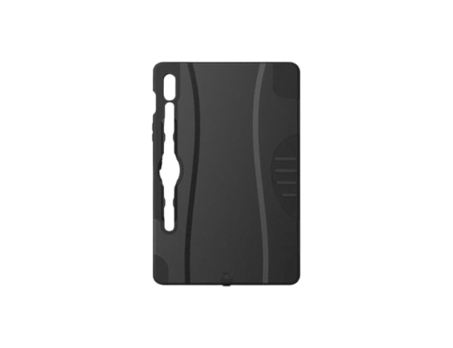 Verizon - Samsug Galaxy Tab S7 5G - Clear & Black-Front_Standard 