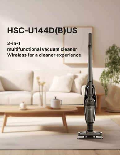 Sweet - Handheld Vacuum-27Kpa Suction, Brushless Motor, 45min Run Time, 2-in-1 (Vertical/Handheld), Anti-Hair Wrap, HEPA Filter - Black-Front_Standard 