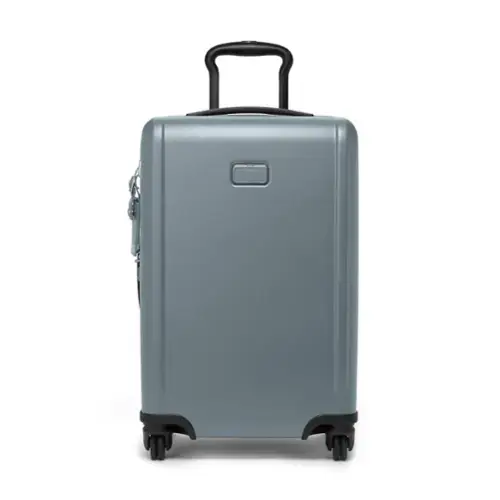 Front. TUMI - Ventra Expandable Carry-On Spinner Suitcase - Cadet Texture.