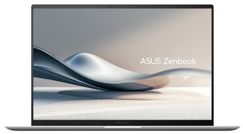 ASUS - Zenbook S14 14" OLED Touch Screen Laptop - Intel Core Ultra 7 258V - 32GB RAM - 1TB SSD - Copilot+ PC - Scandinavian White