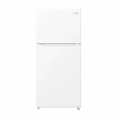 Front. Koolmore - 30 In. 18 Cu. Ft. Top-Freezer Household Refrigerator in White, Energy Star Certified - White.