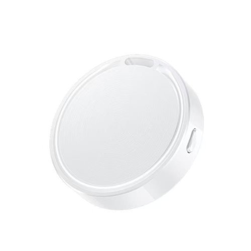 Cluzine - Anti-Lost Device Locator Tracker For Car Elderly Kids Pets Compatible With Apple & Android Dual System - White-Front_Standard 