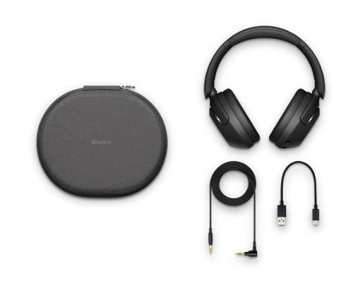 Sony WHXB910N Wireless Noise Cancelling Over-The-Ear Headphones - Black BUY IN EUROPE