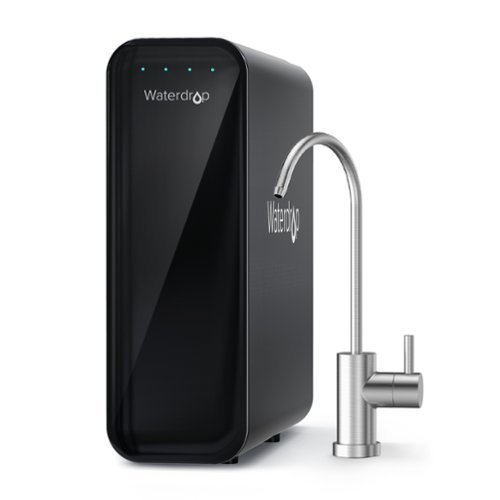 Waterdrop - Ultra Filtration Under Sink Water Filter System - Black-Angle_Standard 