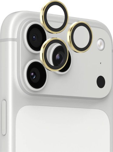 ZAGG - Glass Elite Anti-Reflective Lens Protection for Apple iPhone 18 Pro / iPhone 18 Pro Max - Gold