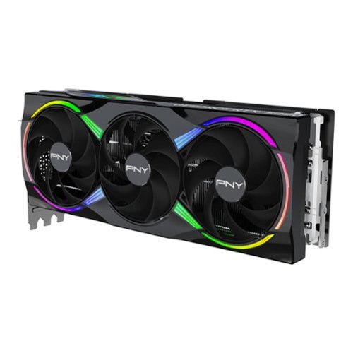 PNY GeForce RTX 5090 ARGB 32GB OC GDDR7 PCI Express 5.0 Graphics Card with Triple Fan - Black SHOP ONLINE