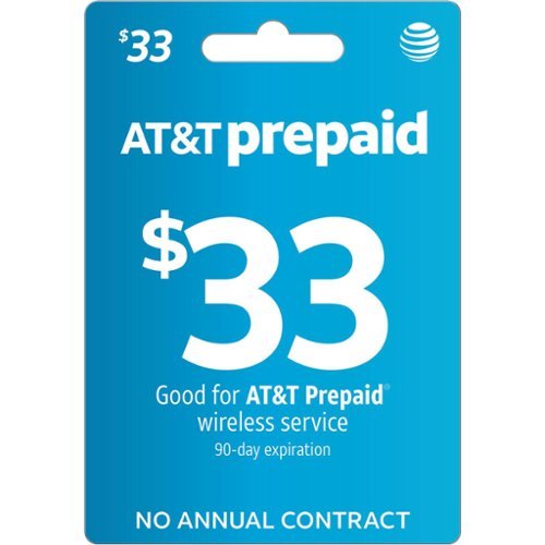 AT&T Prepaid - $33 Refill Code [Digital]
