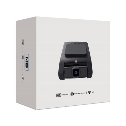 Momento MD-8100 HD Dash Camera Kit (Front and Rear Camera) - Black GLOBAL SHIPPING