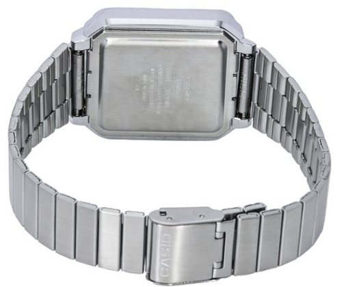 Casio Vintage Digital Stainless Steel Bracelet Quartz A120WE 1A