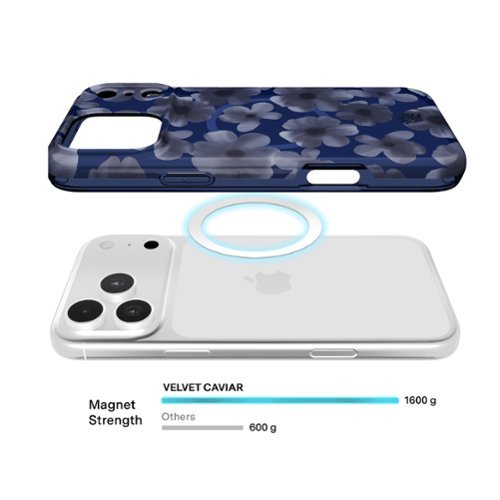 VELVET CAVIAR MagSafe Case for Apple iPhone 17 Pro Max - Midnight Blossom HOW TO BUY