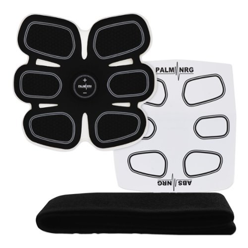 Lumina NRG - ABS NRG: TRAINING REVOLUTION Muscle Stimulator Device - Black-Front_Standard 