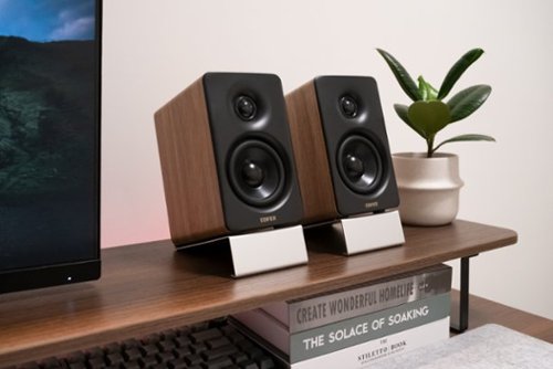 Edifier M60 Compact Desktop 2.0 Speakers (Pair) - Oak Brown GLOBAL SHIPPING