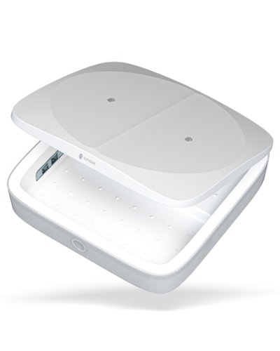 Einova Eggtronic Mundus Pro UV-C Sanitizer 10W Wireless Charging Pad for Qi-enabled Devices - White BUY IN SAUDI ARABIA