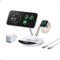 Anker - Prime MagSafe Charger Compatible, 3-in-1 Charging Station, Qi2 25W Certified Wireless Charger Dock Stand - White-Front_Standard