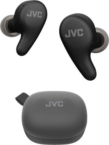  JVC - Noise Cancelling True Wireless HAA23TB - Black