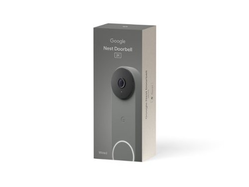 Google Nest Doorbell (wired, 3rd gen) - Latest Model - 2K Video and Gemini - Hazel BUY IN QATAR
