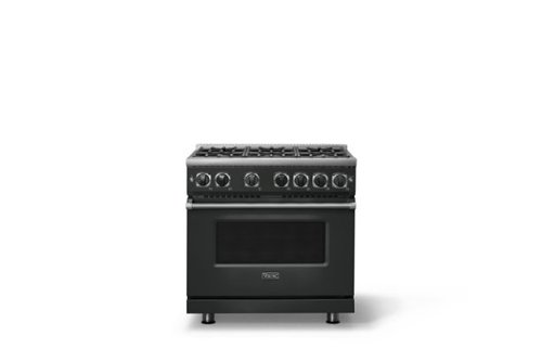 Viking - Pro 7 Series 5.6 Cu. Ft. Freestanding Sealed 4 Burner Gas Convection Range - Antique Bronze - Antique Bronze-Front_Standard 