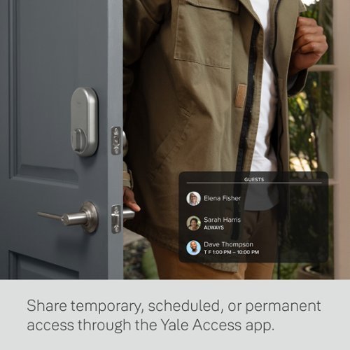 Yale Approach™ Retrofit Apartment Lock, Key-Free Smart Entry Door Lock with Wi-Fi - Silver HOW TO BUY