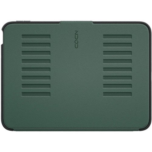 ZUGU - Slim Protective Case for Apple iPad (A16) (11th Generation, 2025) and iPad 10.9 (10th Generation, 2022) - Pine Green-Front_Standard 