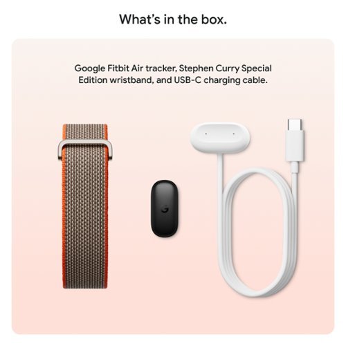 Google Fitbit Air - Special Edition Stephen Curry - Screenless Fitness and Health Tracking - Works with Android and iOS - Rye - (2026) BUY ONLINE