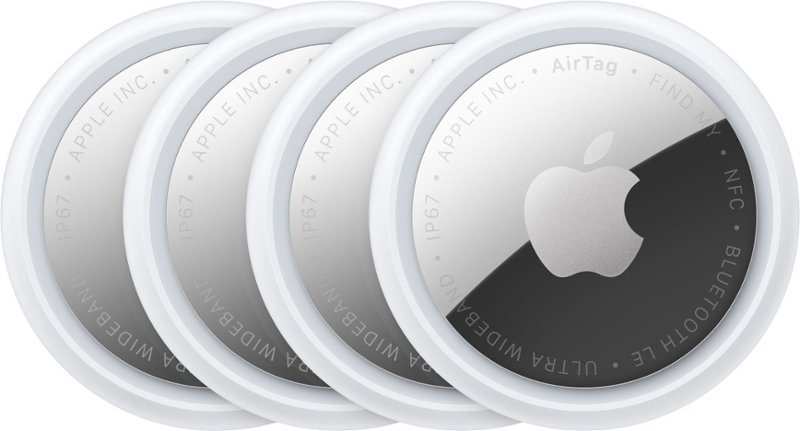 Apple - AirTag 4 pack (2nd generation) - 2026 - White