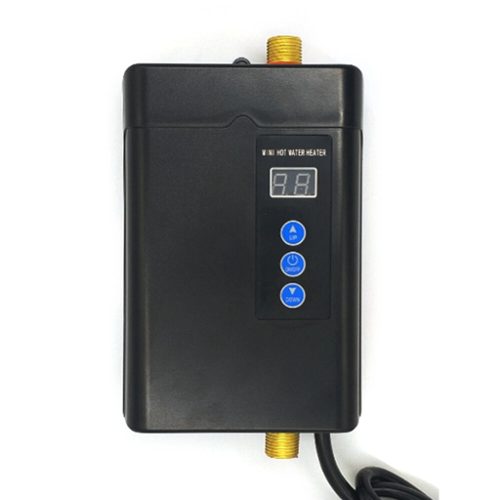 Stock Preferred - 3KW Whole House Instant Tankless Water Heater - Black-Front_Standard 