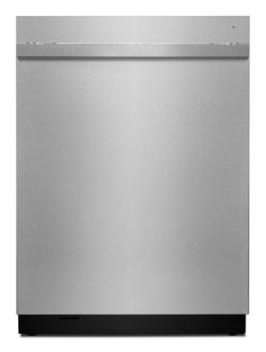 JennAir - Top Control Tub Built- In Dishwasher with 3rd Rack - Stainless Steel-Front_Standard 